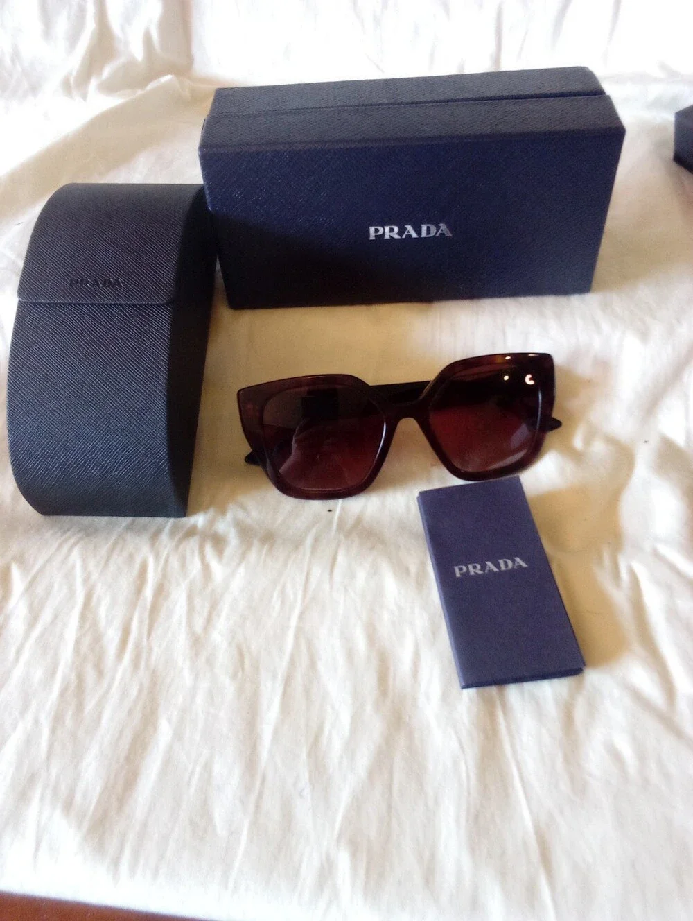 Prada PR 24XS 2AU6S1 Havana Brown Gradient Sunglasses 52mm